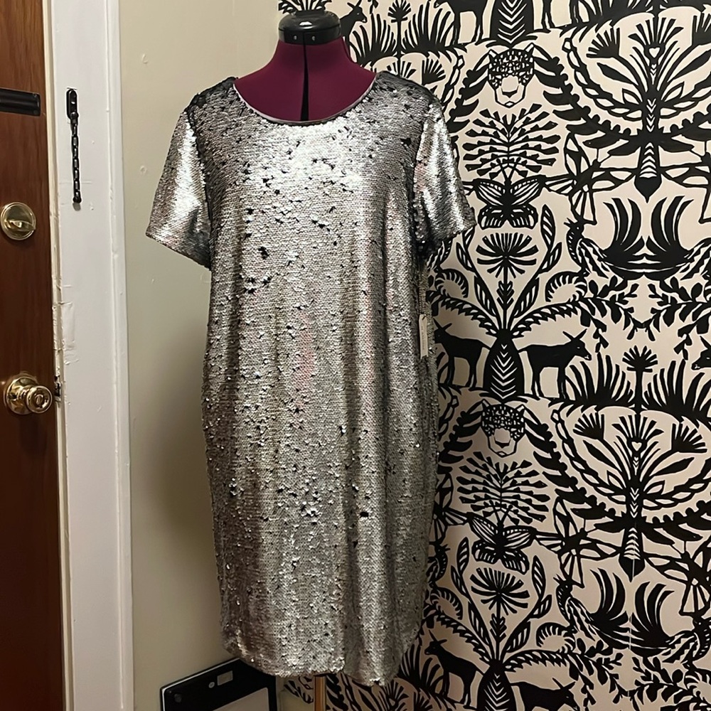 Forever 21 plus sequin dress size xl